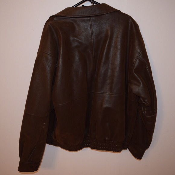 mountain club Jackets & Coats Brown Leather Jacket Poshmark